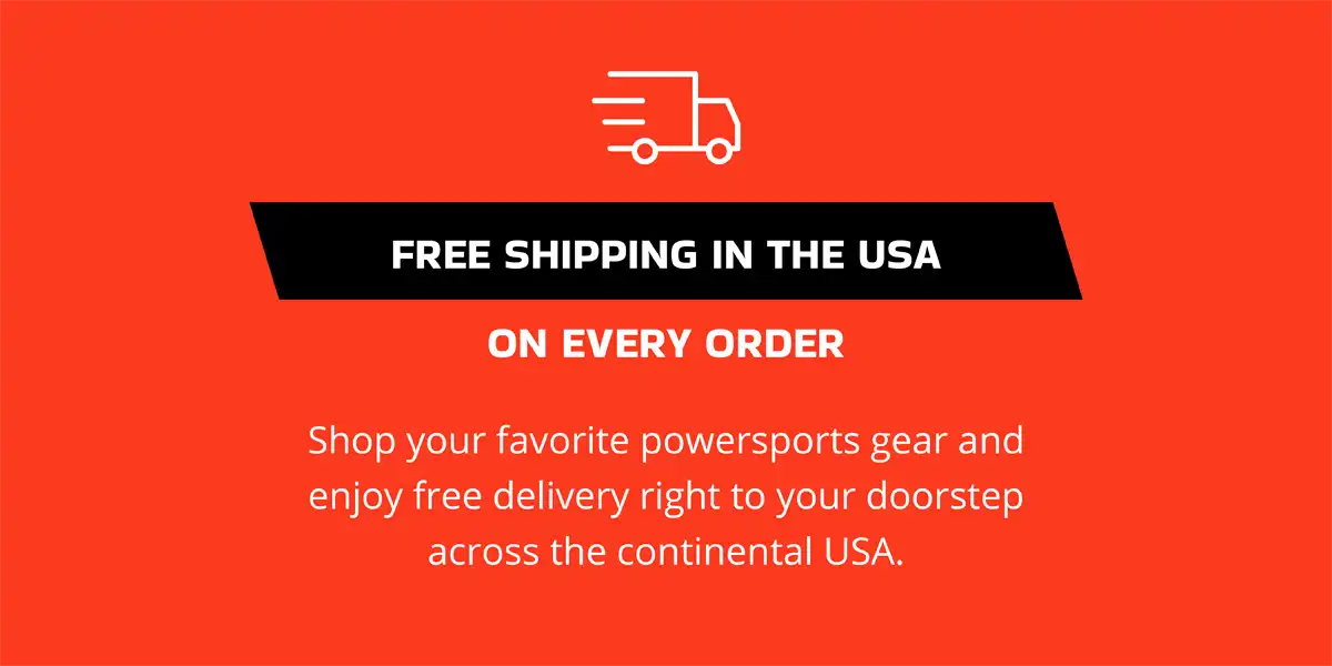 Free Shipping in the USA on every order