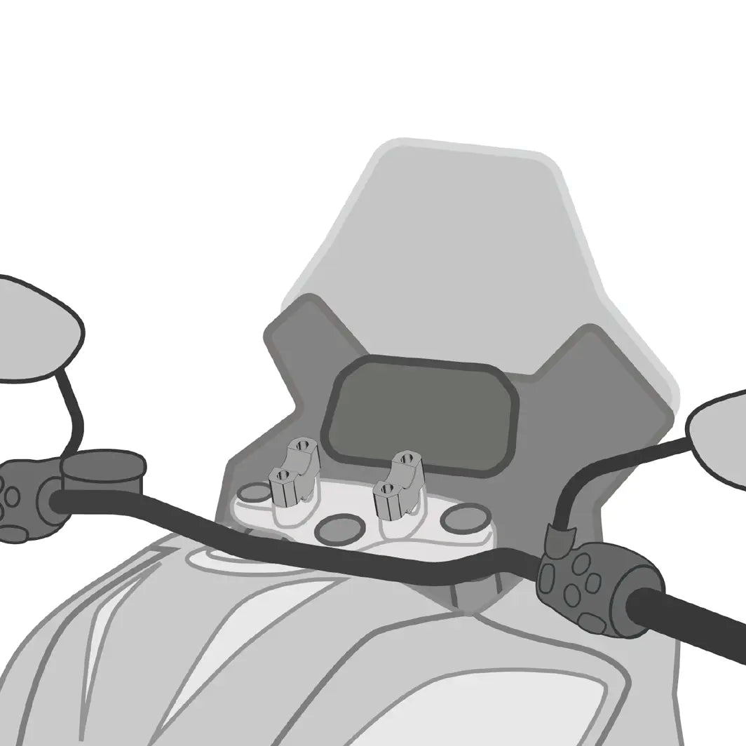 Step 4 - Kronox Handlebar Riser