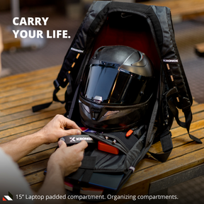 Motorcycle Backpack Hard Shell - Tokyo