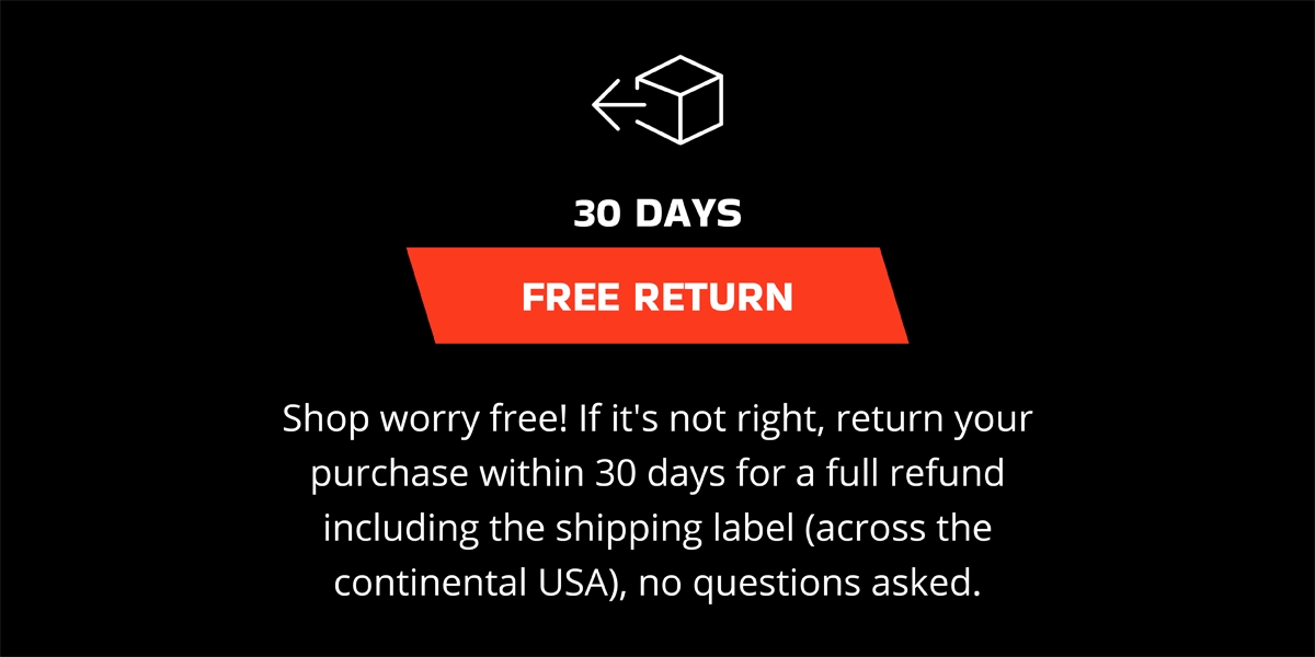 30 days free return