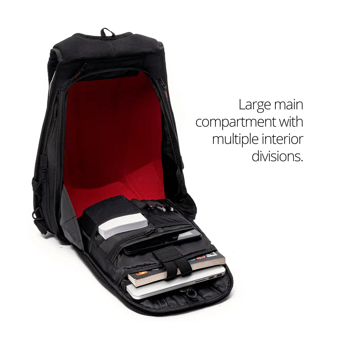 Red motorcycle backpack sales